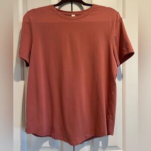 lululemon athletica Short Sleeve Tee in Warm Terracotta